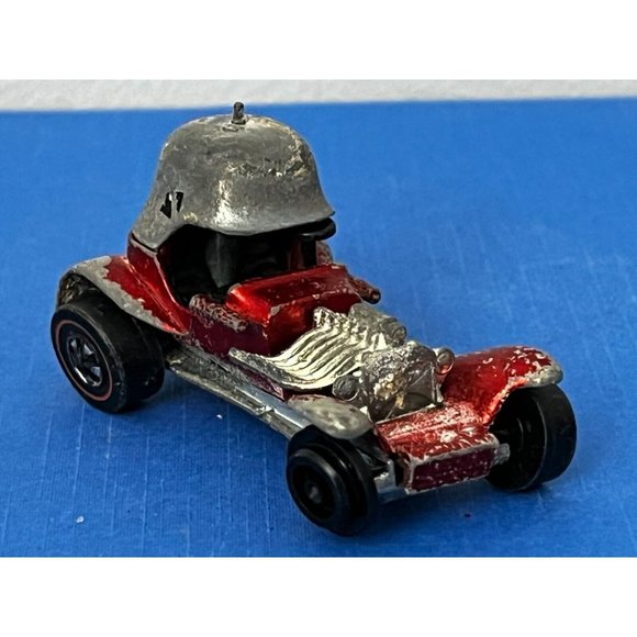 Hot Wheels Redline Red Baron Most Iconic Hot Wheels Ever Has Spiked Helmet - Picture 7 of 11